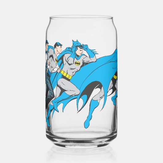 Transformatie Batman/Bruce Blikvorm Glas (Links)