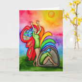 Transformatie door Rita Loyd Kaart (Gele Bloem)