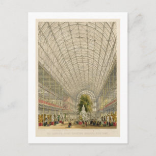 Transformatie van het Kristalpaleis, café per dag  Briefkaart