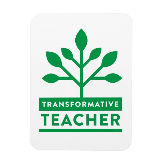 Transformatieve leraar magneet (Verticaal)