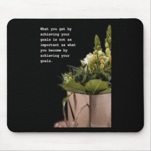 Transformatieve Reis Inspirerend Quote Art Muismat