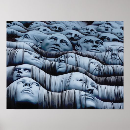 "Transformation" Design Print Poster Muurkunst (Voorkant)