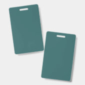 Transformationeel Teal Badge (Voor- en achterkant)