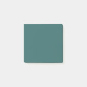 Transformationeel Teal Post-it® Notes (Voorkant)