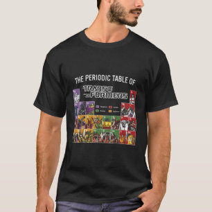 Transformatoren De periodieke tabel van transforma T-shirt