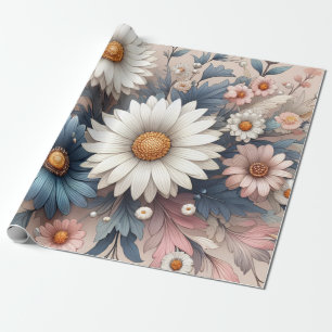 Transformeer je ruimte met elegante madeliefjes bl cadeaupapier