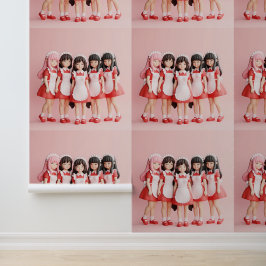 Transformeer je ruimte met Schattige charme 🎀 Behang