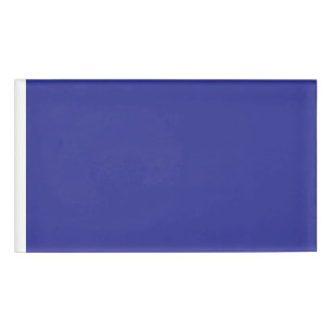 Transformeer uw ruimte met een stijlvol blauw naambadge