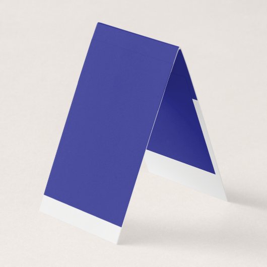 Transformeer uw ruimte met een stijlvol blauw visitekaartjes (Voorkant)