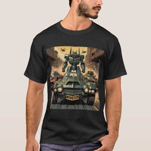 Transformer car t-shirt (Voorkant)