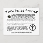 Transformer la carte postale Peace Around (Devant)