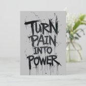 Transformer la douleur en invitation à l'alimentat (Debout devant)