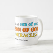 Transformer un fils de l'homme Miracle Mug (Devant droit)