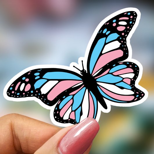 Transformeren Transgender Pride LHBTIQ Sticker
