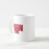 Transformeren. Upgrade. Drijf. Win! Koffiemok (Voorkant links)