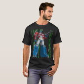 Transformers 1x008 MATRIX T-SHIRT NOIR Par SAMURAI (Devant entier)