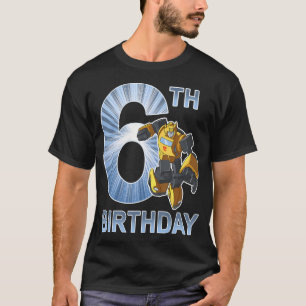 Transformers Bumblebee 6e verjaardag Vintage T-shirt