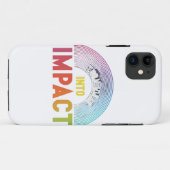 Transformez les idées en impact. iPhone / coque ip (Dos (Horizontal))