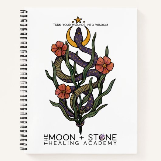 Transformez vos blessures en Carnet de la sagesse (Devant)