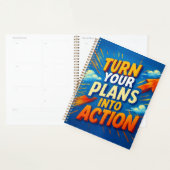 Transformez vos plans en action - Planificateur mo (Devant avec enveloppe)
