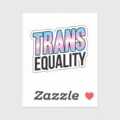 Transgelijkheid Sticker (Vel)