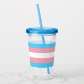 Transgender Acryl Drinkbeker (Links)