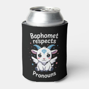 Transgender Baphomet Respecteert Voornaamwoorden T Blikjeskoeler