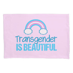 Transgender Beauful Rainbow Kussensloop