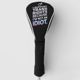 Transgender Bondgenoot Trans Pride Vlag Ondersteun Golfheadcover