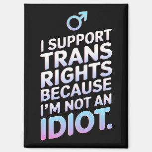 Transgender Bondgenoot Trans Pride Vlag Ondersteun Magneet