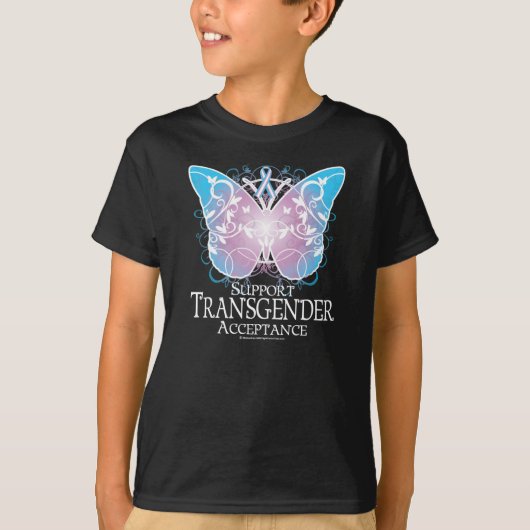 Transgender Butterfly T-shirt (Voorkant)