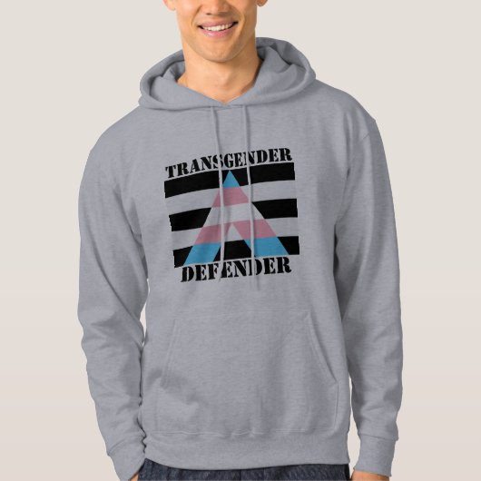 Transgender Defender Ally Hoodie (Voorkant)