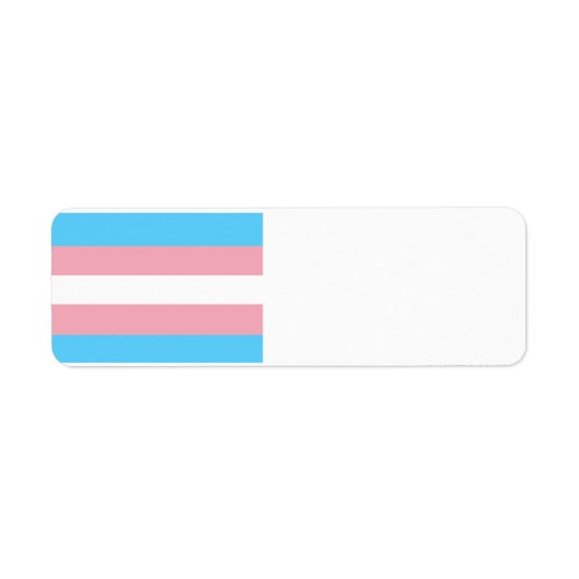transgender etiket (Voorkant)