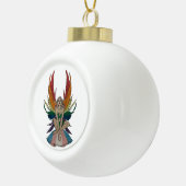Transgender Faerie Keramische Bal Ornament (Rechts)