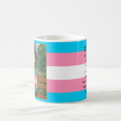 Transgender Flag | LGBTQIA+ Koffiemok (Center)