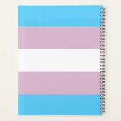 Transgender Flag Planner (Achterkant)
