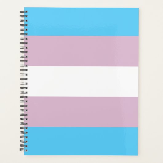 Transgender Flag Planner (Voorkant)