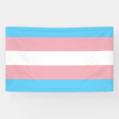 Transgender Flag Spandoek (Horizontaal)