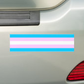Transgender Flag Sticker (Op auto)