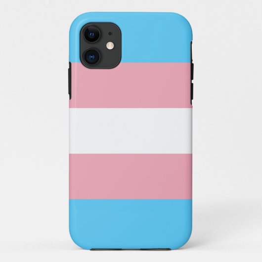 Transgender flag trans-pride LGBT symbool homohomo Case-Mate iPhone Case (Achterkant)
