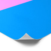 Transgender Jewish Pride Flag Poster (Hoek)