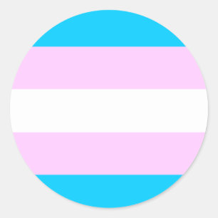 Transgender No-Mess Sticker