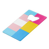 Transgender Pansexual Dual Pride Flag (Devant Angle)