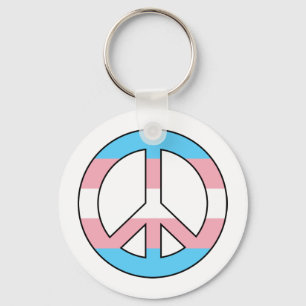Transgender peace sign Sleutelhanger