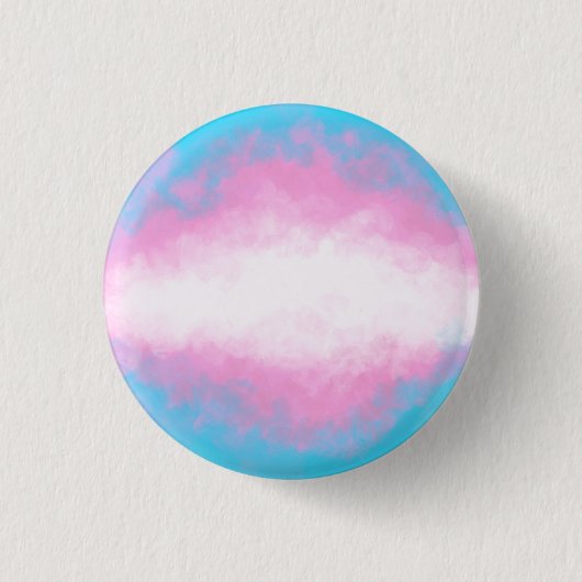 Transgender Pride Badge Ronde Button 3,2 Cm (Voorkant)