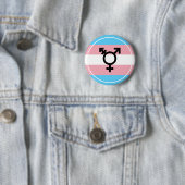Transgender Pride Button (In situ)