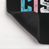 Transgender Pride Cins niet LGBTQ Trans Flag Grapp Muismat (Hoek)