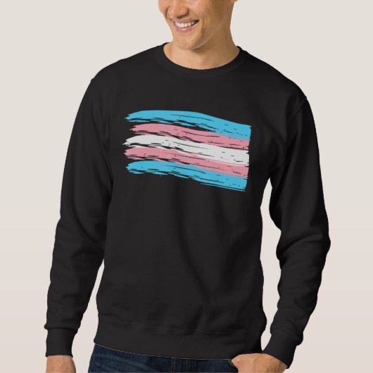 Transgender Pride Csd Flag Trui (Voorkant)