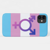 Transgender Pride en Symbool Case-Mate iPhone Case (Achterkant (horizontaal))