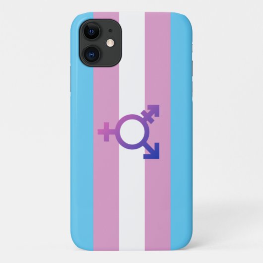 Transgender Pride en Symbool Case-Mate iPhone Case (Achterkant)